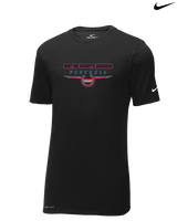 United Sports Abroad Football Design - Mens Nike Cotton Poly Tee