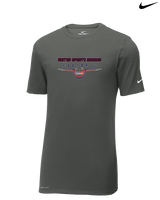 United Sports Abroad Football Design - Mens Nike Cotton Poly Tee