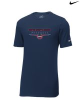 United Sports Abroad Football Design - Mens Nike Cotton Poly Tee