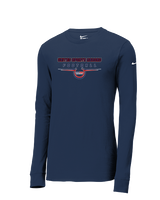 United Sports Abroad Football Design - Mens Nike Longsleeve