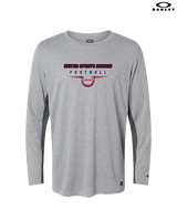 United Sports Abroad Football Design - Mens Oakley Longsleeve
