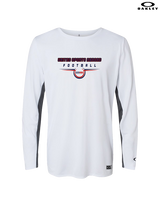 United Sports Abroad Football Design - Mens Oakley Longsleeve