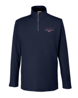 United Sports Abroad Football Design - Mens Quarter Zip