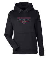United Sports Abroad Football Design - Under Armour Ladies Storm Fleece