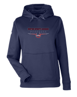 United Sports Abroad Football Design - Under Armour Ladies Storm Fleece