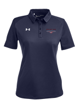 United Sports Abroad Football Design - Under Armour Ladies Tech Polo