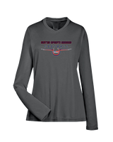 United Sports Abroad Football Design - Womens Performance Longsleeve