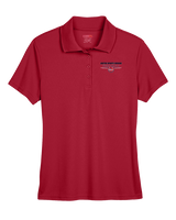 United Sports Abroad Football Design - Womens Polo