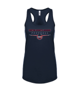 United Sports Abroad Football Design - Womens Tank Top