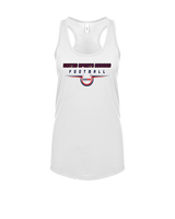 United Sports Abroad Football Design - Womens Tank Top