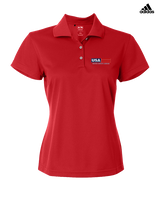 United Sports Abroad Football Logo - Adidas Womens Polo