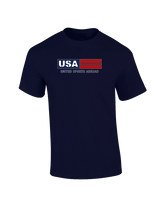 United Sports Abroad Football Logo - Cotton T-Shirt
