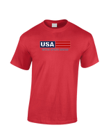 United Sports Abroad Football Logo - Cotton T-Shirt