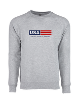 United Sports Abroad Football Logo - Crewneck Sweatshirt