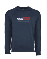 United Sports Abroad Football Logo - Crewneck Sweatshirt