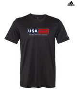 United Sports Abroad Football Logo - Mens Adidas Performance Shirt