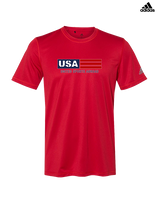 United Sports Abroad Football Logo - Mens Adidas Performance Shirt