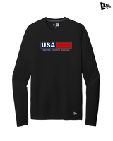 United Sports Abroad Football Logo - New Era Performance Long Sleeve