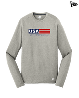 United Sports Abroad Football Logo - New Era Performance Long Sleeve