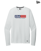 United Sports Abroad Football Logo - New Era Performance Long Sleeve
