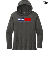 United Sports Abroad Football Logo - New Era Tri-Blend Hoodie