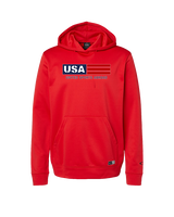United Sports Abroad Football Logo - Oakley Performance Hoodie
