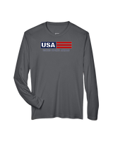United Sports Abroad Football Logo - Performance Longsleeve