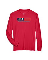 United Sports Abroad Football Logo - Performance Longsleeve