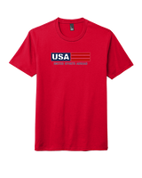 United Sports Abroad Football Logo - Tri-Blend Shirt