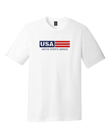 United Sports Abroad Football Logo - Tri-Blend Shirt