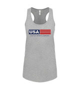 United Sports Abroad Football Logo - Womens Tank Top