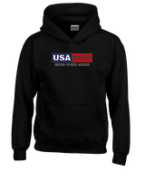 United Sports Abroad Football Logo - Youth Hoodie