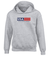 United Sports Abroad Football Logo - Youth Hoodie