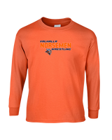 Valhalla HS Wrestling Bold - Cotton Longsleeve