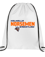 Valhalla HS Wrestling Bold - Drawstring Bag