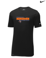 Valhalla HS Wrestling Bold - Mens Nike Cotton Poly Tee