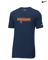 Valhalla HS Wrestling Bold - Mens Nike Cotton Poly Tee