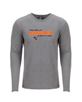 Valhalla HS Wrestling Bold - Tri-Blend Long Sleeve
