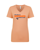 Valhalla HS Wrestling Bold - Womens Vneck