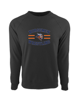 Valhalla HS Wrestling Curve - Crewneck Sweatshirt