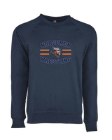 Valhalla HS Wrestling Curve - Crewneck Sweatshirt