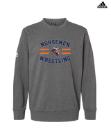 Valhalla HS Wrestling Curve - Mens Adidas Crewneck