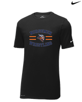 Valhalla HS Wrestling Curve - Mens Nike Cotton Poly Tee