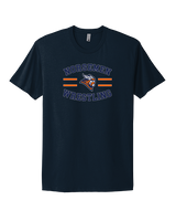 Valhalla HS Wrestling Curve - Mens Select Cotton T-Shirt