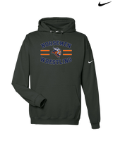 Valhalla HS Wrestling Curve - Nike Club Fleece Hoodie