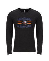 Valhalla HS Wrestling Curve - Tri-Blend Long Sleeve