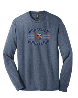 Valhalla HS Wrestling Curve - Tri-Blend Long Sleeve