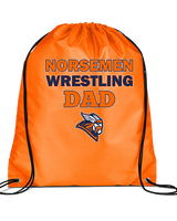 Valhalla HS Wrestling Dad - Drawstring Bag