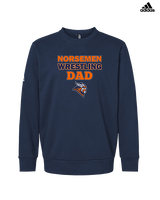 Valhalla HS Wrestling Dad - Mens Adidas Crewneck