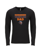 Valhalla HS Wrestling Dad - Tri-Blend Long Sleeve